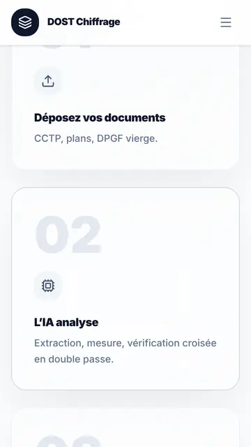 Capture d’écran 2 de Chiffrage.ai