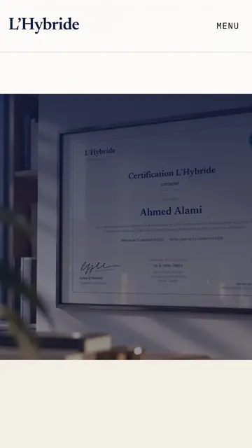 Capture d’écran 2 de Certification L’Hybride